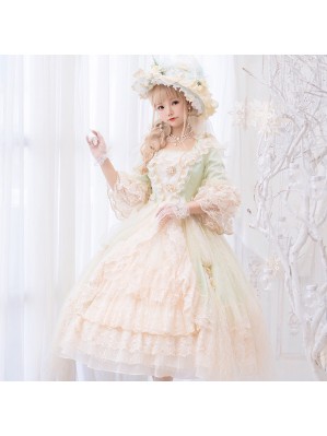 Moonlight Ball Classic Lolita Style Dress (Custom Size Available) by Cat Fairy (CF13)